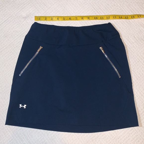 Under Armour Golf Skirt/Shorts/Skort, Navy Blue, Size Small - Picture 5 of 10